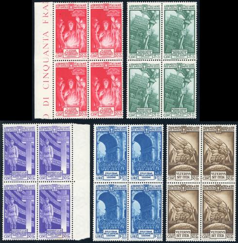 1935 - Milizia IV emissione, serie ... 