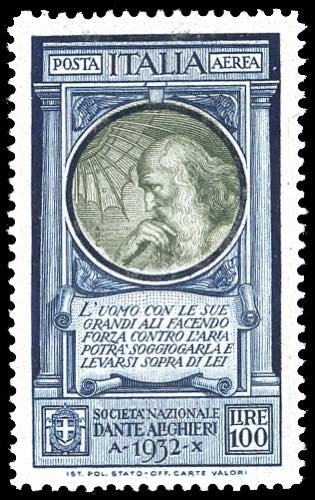 1932 - 100 lire Dante (41), nuovo, ... 