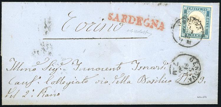 1856 - SARDEGNA, punti 9 - 20 ... 