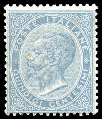 1863 - 15 cent. De La Rue (L18), ... 