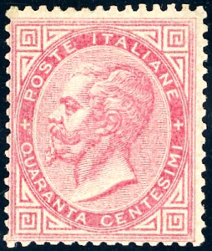 1863 - 40 cent. De La Rue, ... 