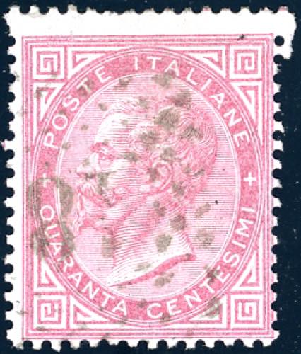 1866 - 40 cent. De La Rue, ... 