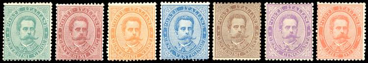 1879 - Umberto I, prima emissione, ... 