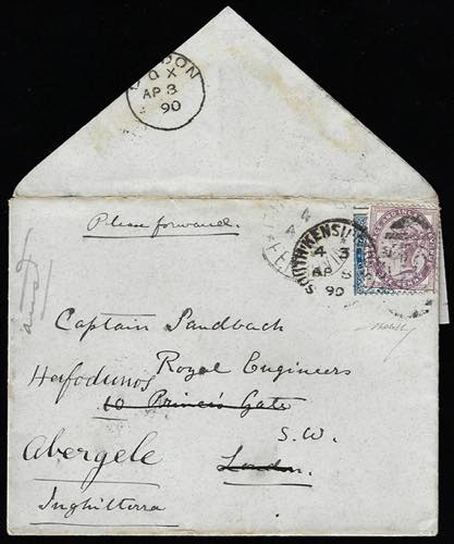 1890 - 25 cent. Umberto I (40), su ... 