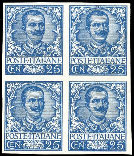 1901 - 25 lire Floreale, prova ... 