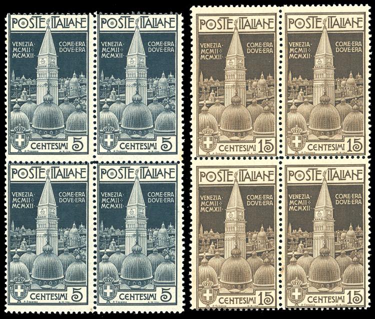 1912 - Campanile di Venezia, serie ... 