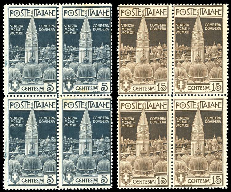 1912 - Campanile di Venezia, serie ... 