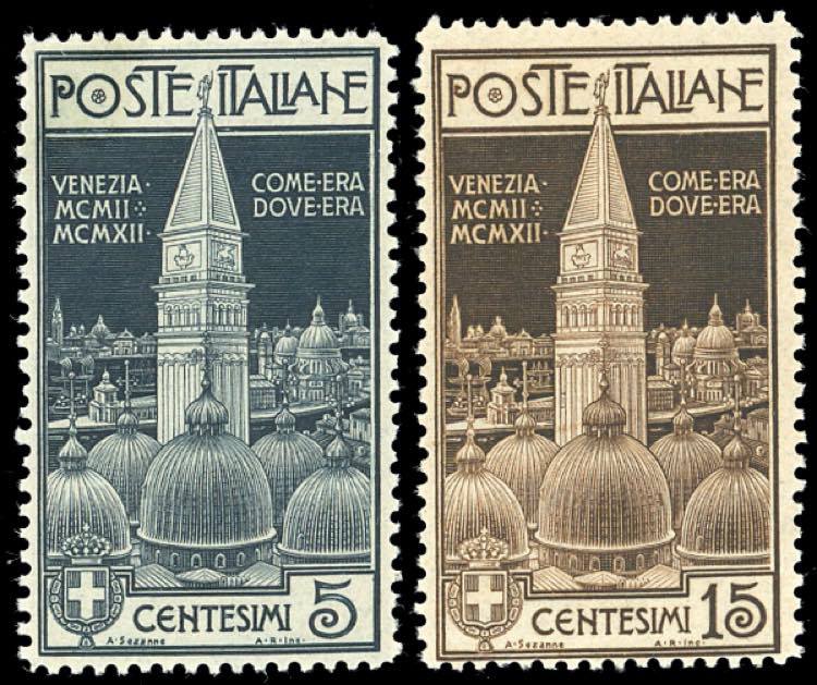 1912 - Campanile di Venezia, serie ... 