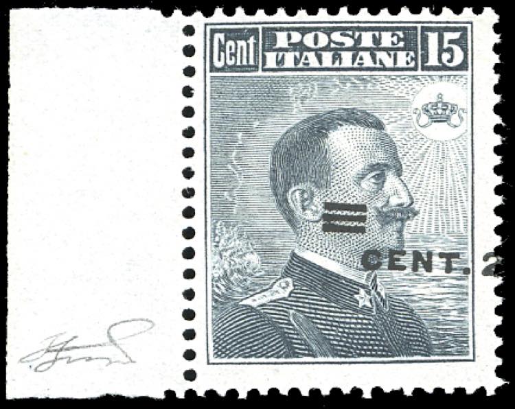 1916 - 20 cent. su 15 cent. ... 