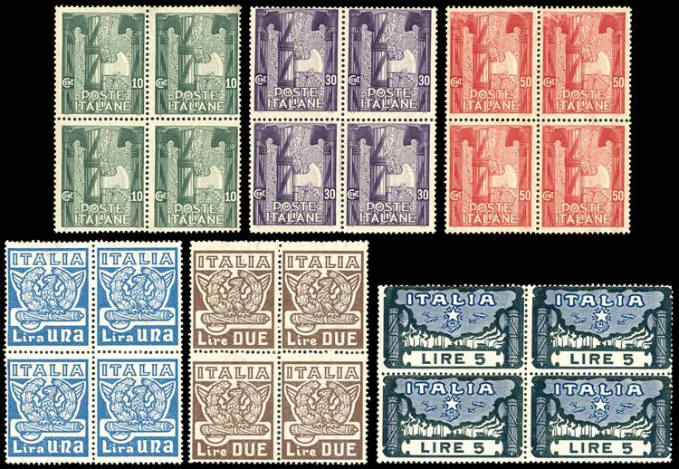 1923 - Marcia su Roma, serie ... 