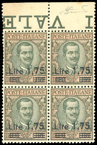 1925 - 1,75 lire su 10 lire ... 
