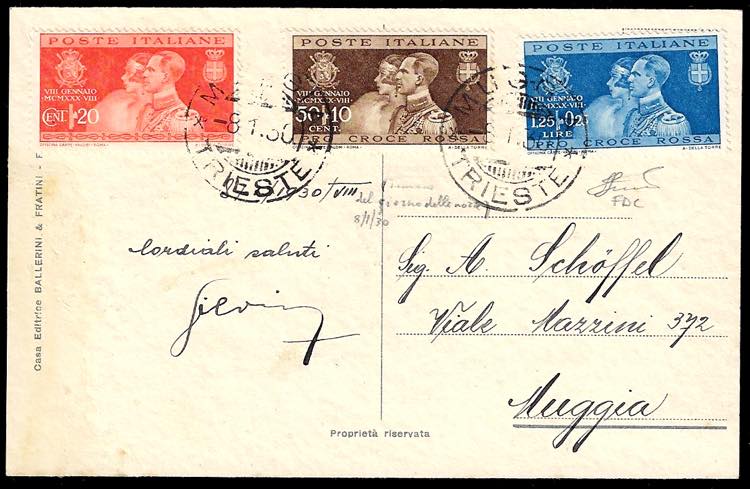 1930 - Nozze di Umberto, serie ... 