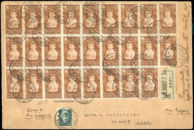 1937 - 10 cent. Colonie Estive, ... 