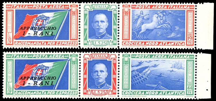 1933 - Trittici I-RANI (51P/52P), ... 