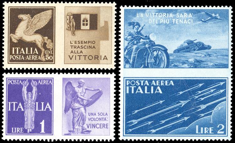 1942 - Non emessi, serie completa ... 