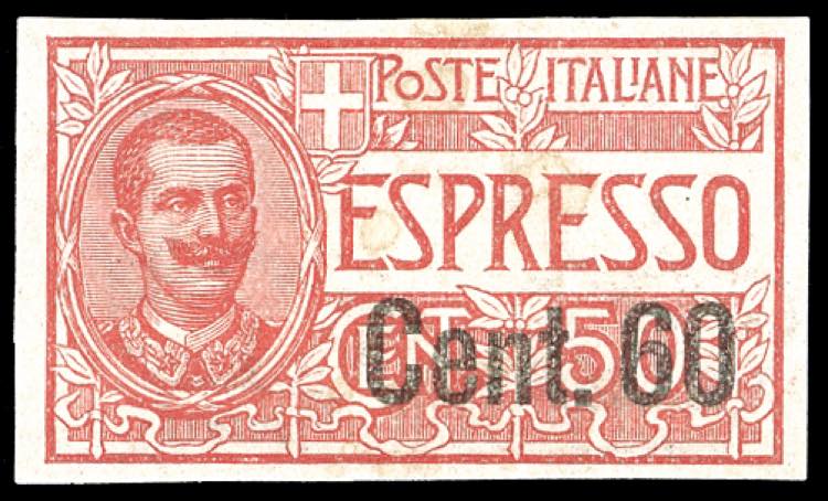 1922 - 60 cent. su 50 cent., non ... 