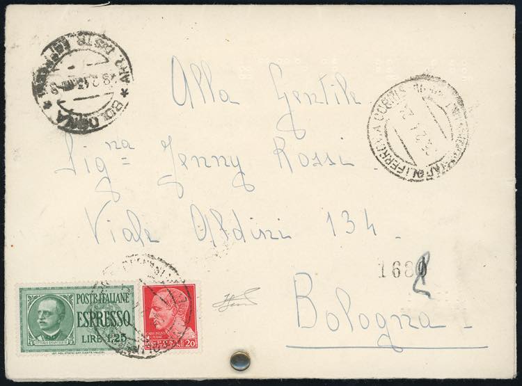 1943 - 1,25 lire espresso e 20 ... 