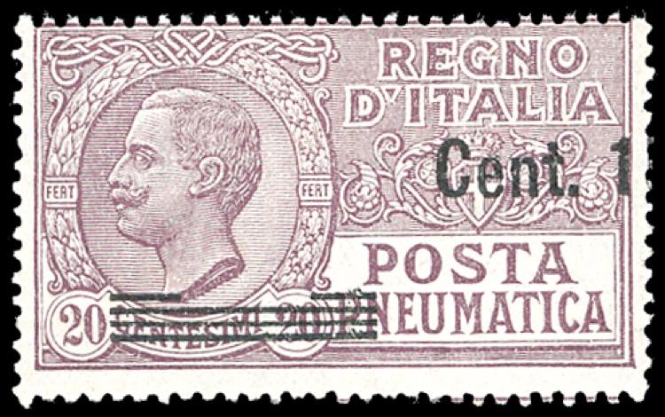 1927 - 15 cent. su 20 cent., solo ... 