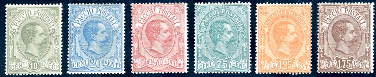 1884/86 - Umberto I, serie ... 