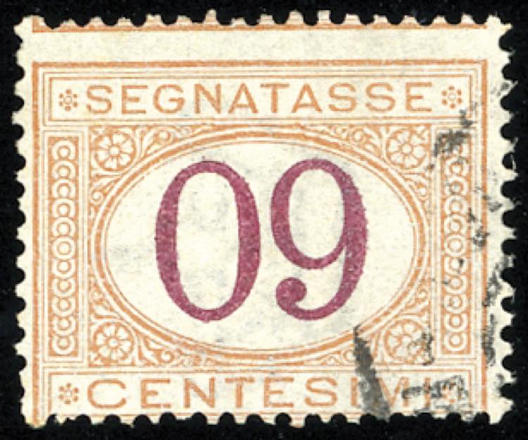1870 - 60 cent. ocra e carminio, ... 