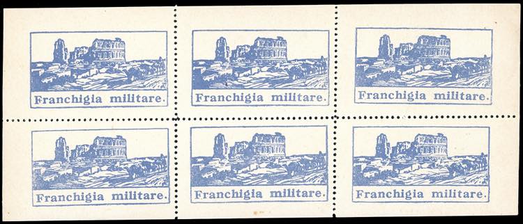 1943 - Foglietto non dentellato ... 