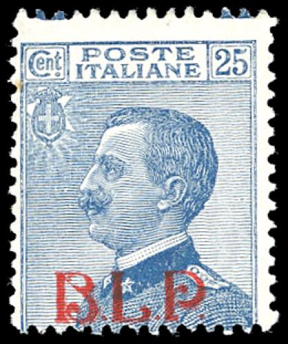 1921 - 25 cent. soprastampato BLP, ... 