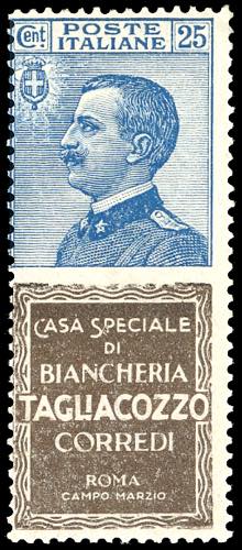 1924 - 25 cent. Tagliacozzo (8), ... 