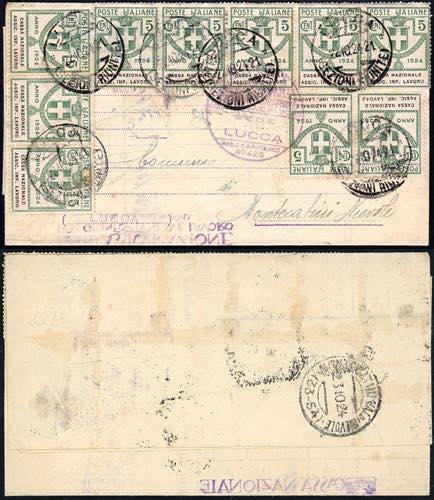 CASSA NAZIONALE ASSIC. INF. LAVORO ... 