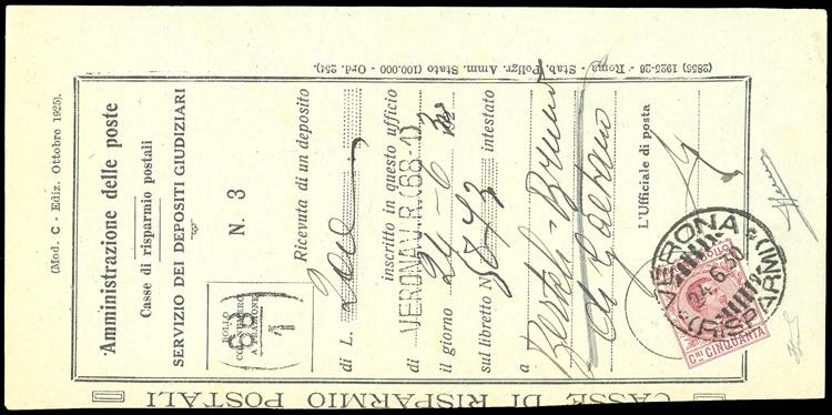 1930 - 50 cent. marca da bollo ... 