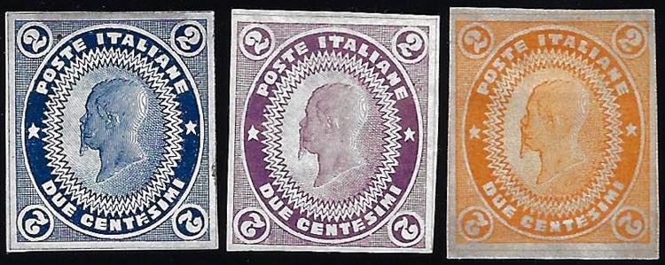 1862 - 2 cent. Cammeo, carta ... 