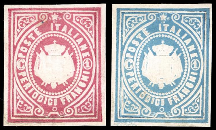 1864 - 1 cent. Stemma periodici ... 