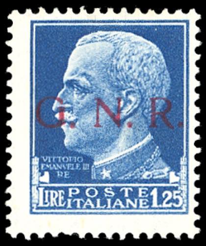 1943 - 1,25 lire soprastampa ... 