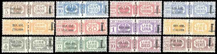 1944 - Soprastampati, serie ... 