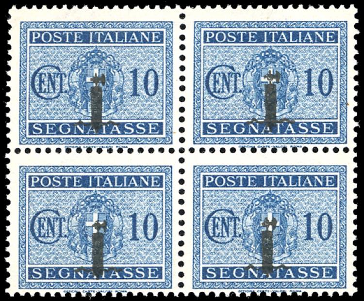 1944 - 10 cent., soprastampa ... 
