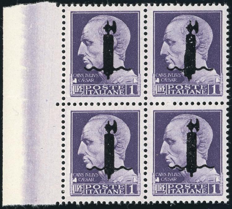 1944 - 1 lira violetto Imperiale, ... 