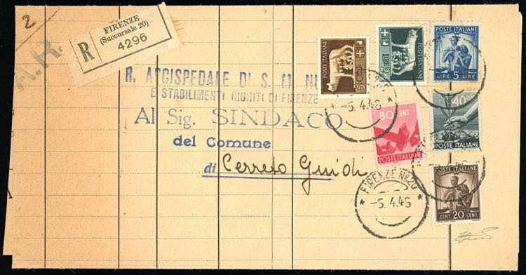 1946 - 20 cent., 40 cent., 80 ... 