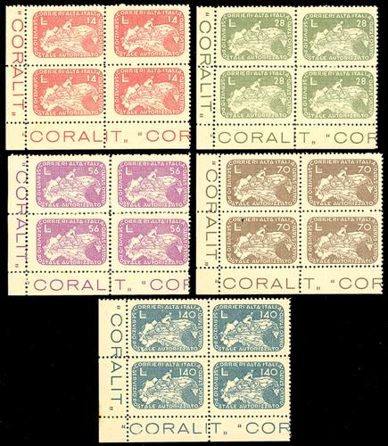 CORALIT 1945 - Ciclista, serie ... 