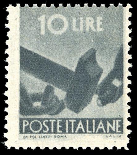 1946 - 10 lire Democratica, falso ... 