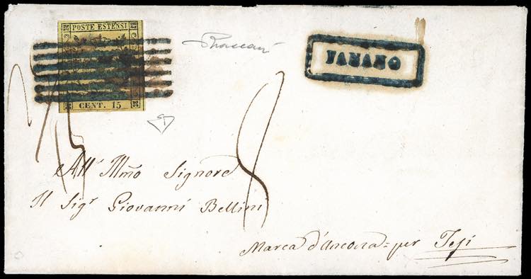 FANANO, 6 sbarre + cartella nero ... 