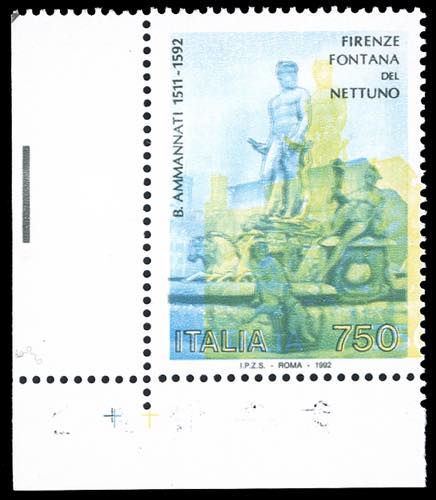 1992 - 750 lire Fontana del ... 
