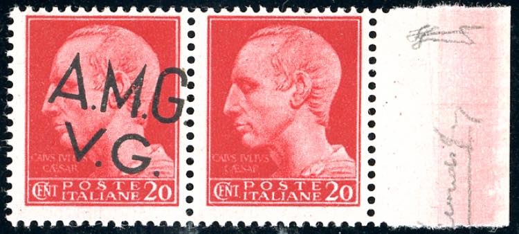 1945 - 25 cent. Imperiale, coppia ... 