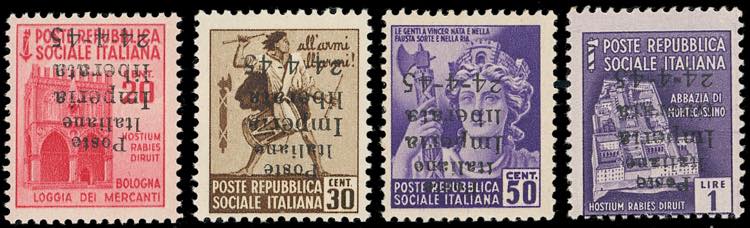 IMPERIA 1945 - 20 cent., 30 cent., ... 