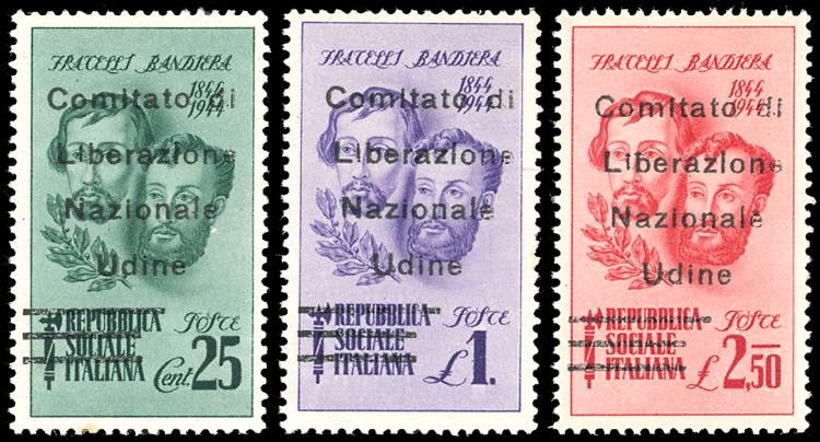 UDINE 1945 - Fratelli Bandiera, ... 