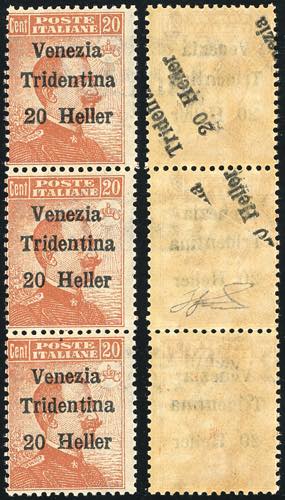 TRENTINO ALTO ADIGE 1918 - 20 h. ... 