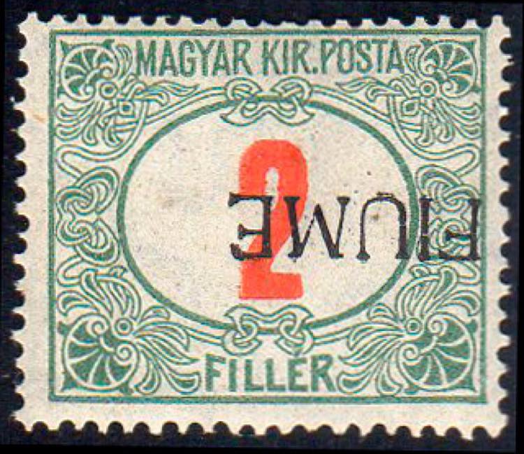 FIUME SEGNATASSE 1918 - 2f, ... 