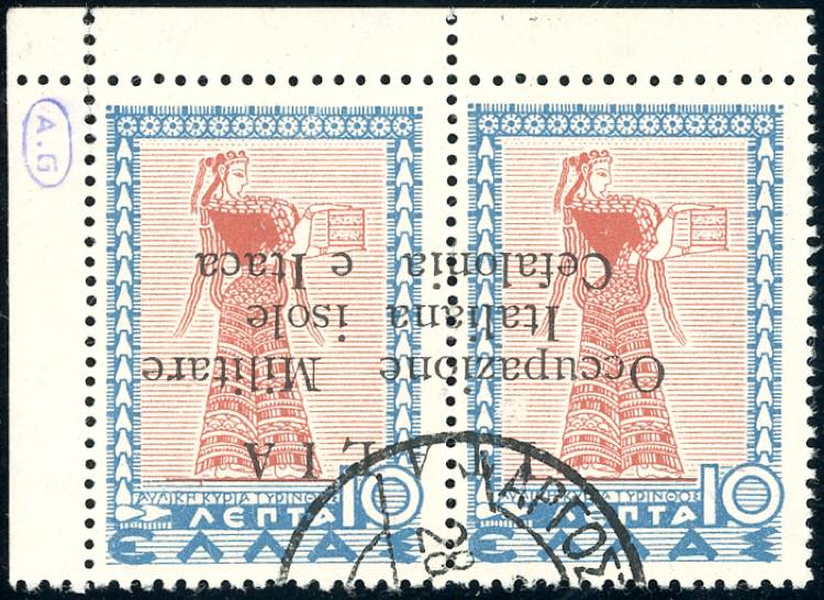 EMISSIONI DI ARGOSTOLI 1941 - 10 ... 
