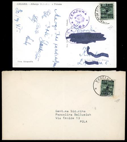 OCCUPAZIONE JUGOSLAVA FIUME 1945 - ... 