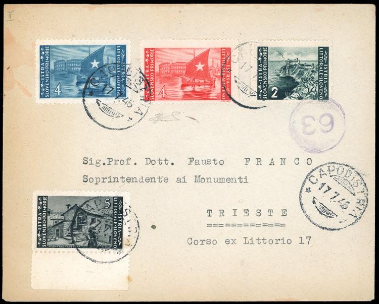 ISTRIA E LITORALE SLOVENO 1946 - 4 ... 