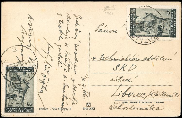 ISTRIA E LITORALE SLOVENO 1946 - 5 ... 