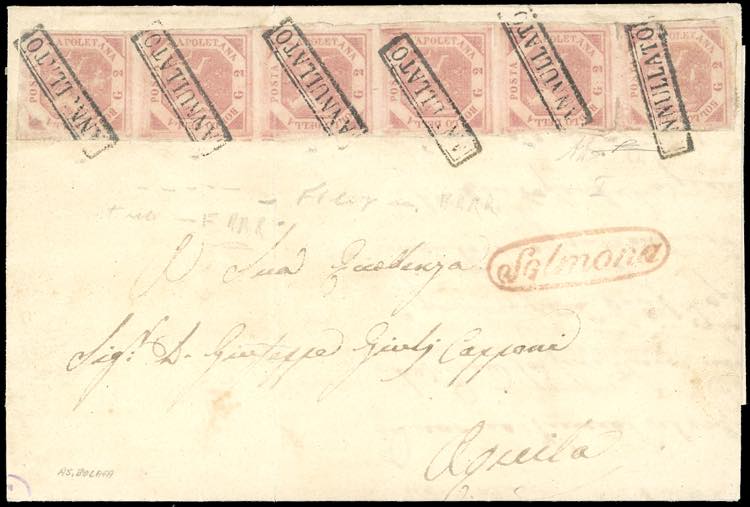 1859 - 2 grana rosa chiaro, I ... 